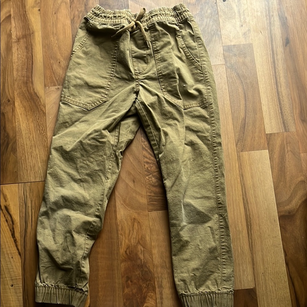 art class Tan Cargo Pants with Elastic Waistband and Relaxed Fit